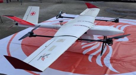 TechEagle's Hybrid e-VTOL Drone